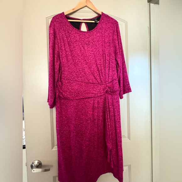 Plus Size Pink Dress - Picture 3 of 5